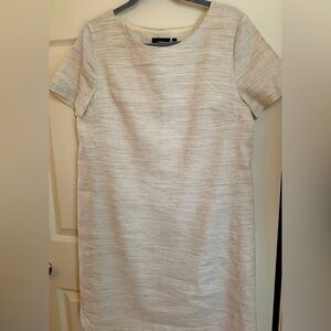 Theory linen shift dress